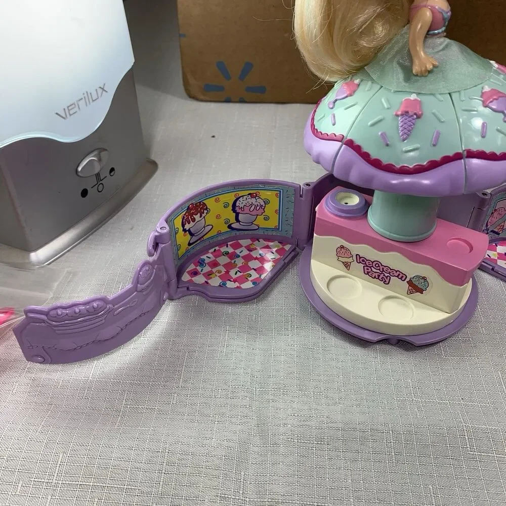 Miss Party Surprise Ice Cream Party Miniature Play Set With Doll Incomplete Toy